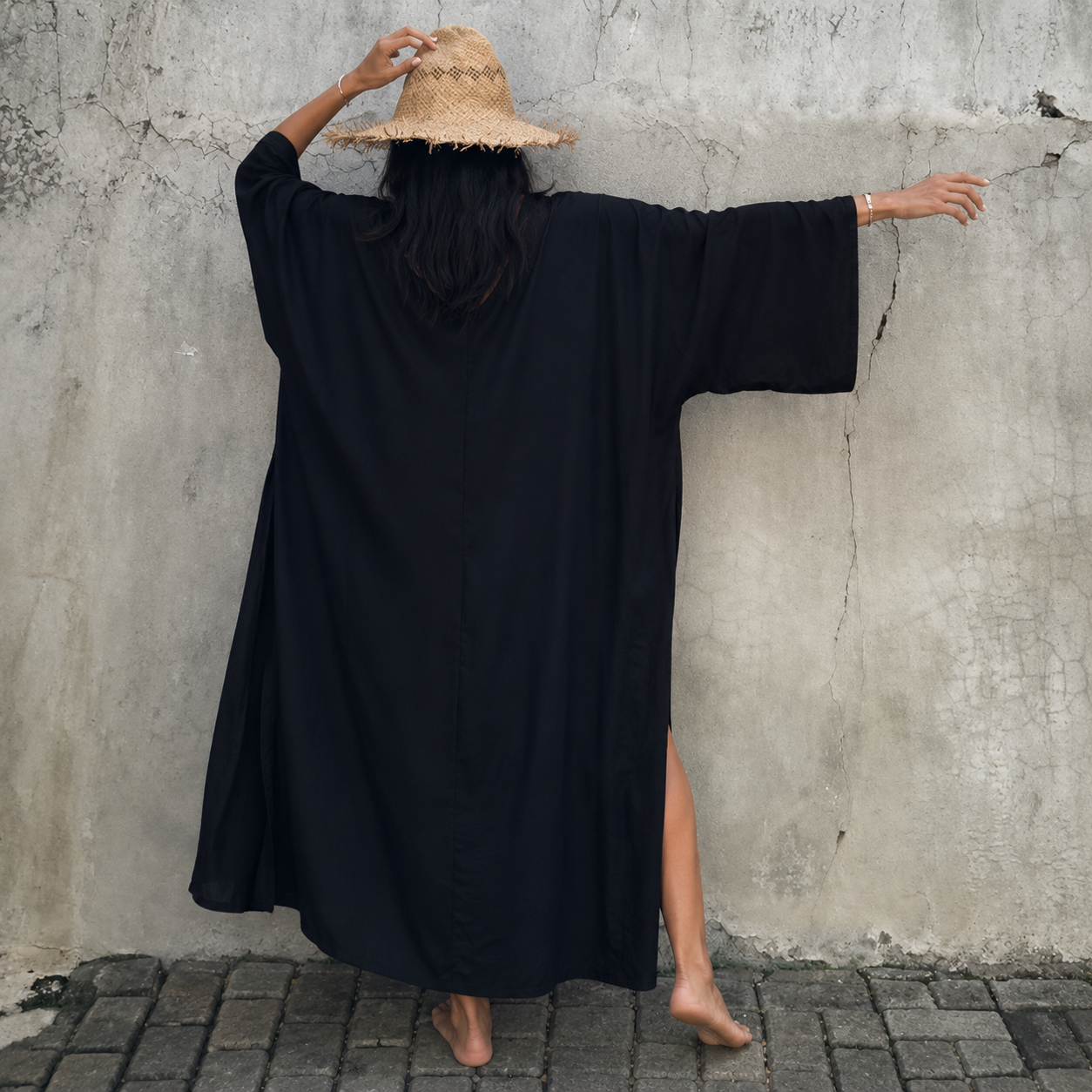 AuraMare Serena - Copricostume donna Nero