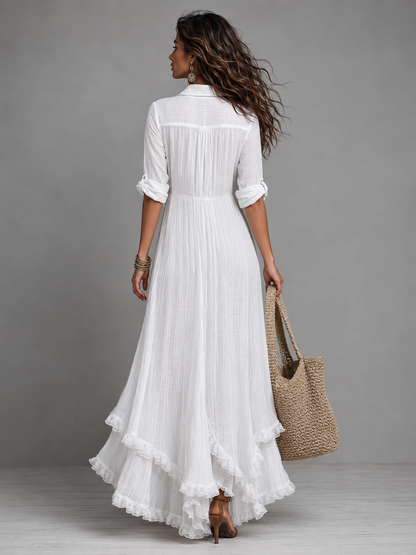 AuraMare Chantilly - Copricostume donna Bianco