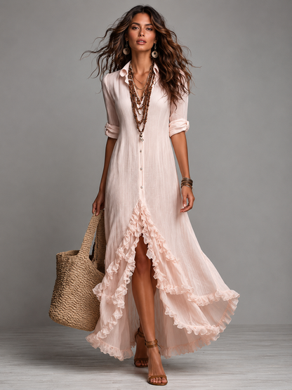 AuraMare Chantilly - Copricostume donna Rosa