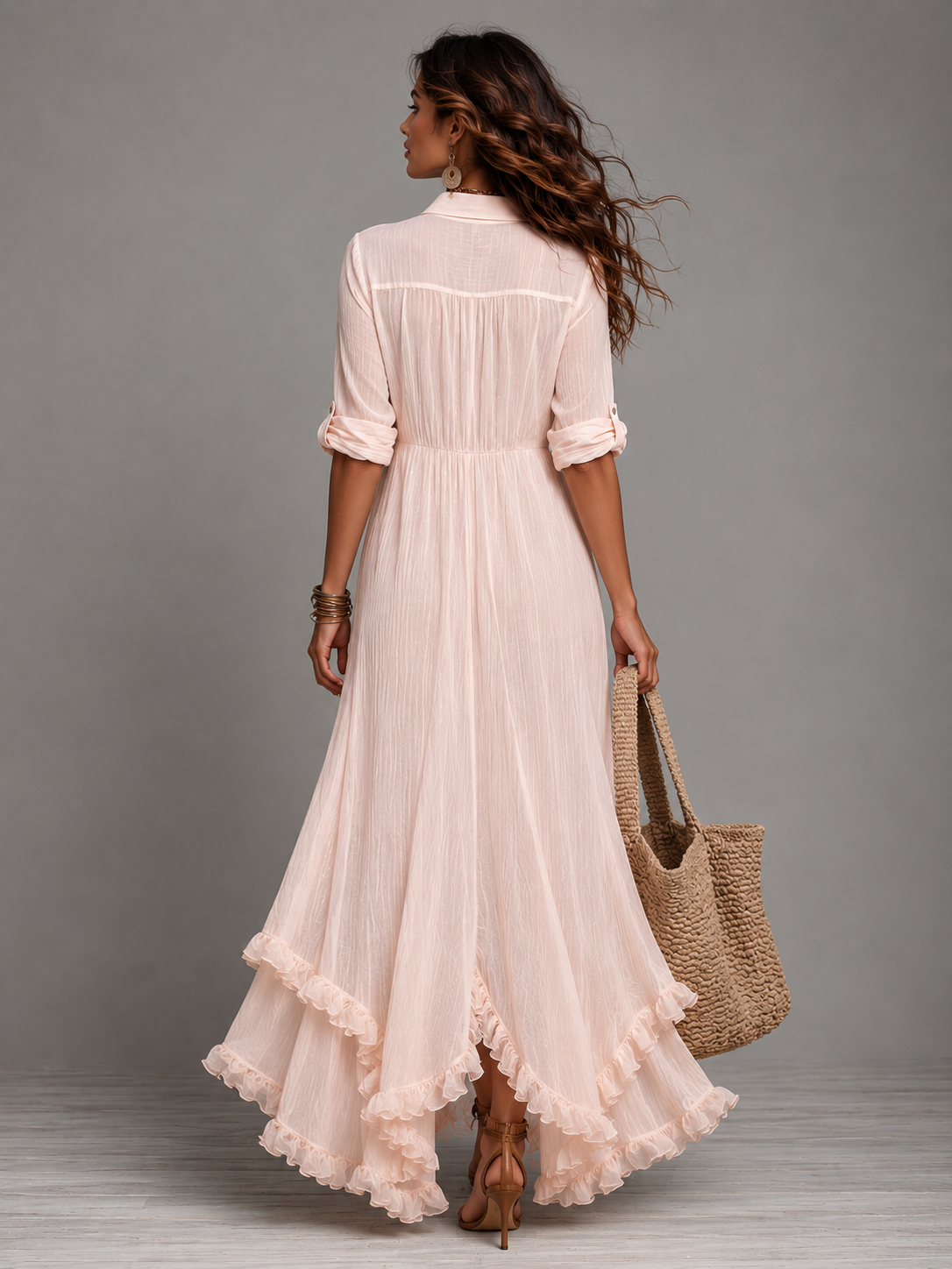 AuraMare Chantilly - Copricostume donna Rosa