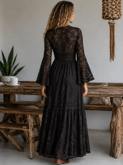 AuraMare Santorini - Copricostume donna Nero