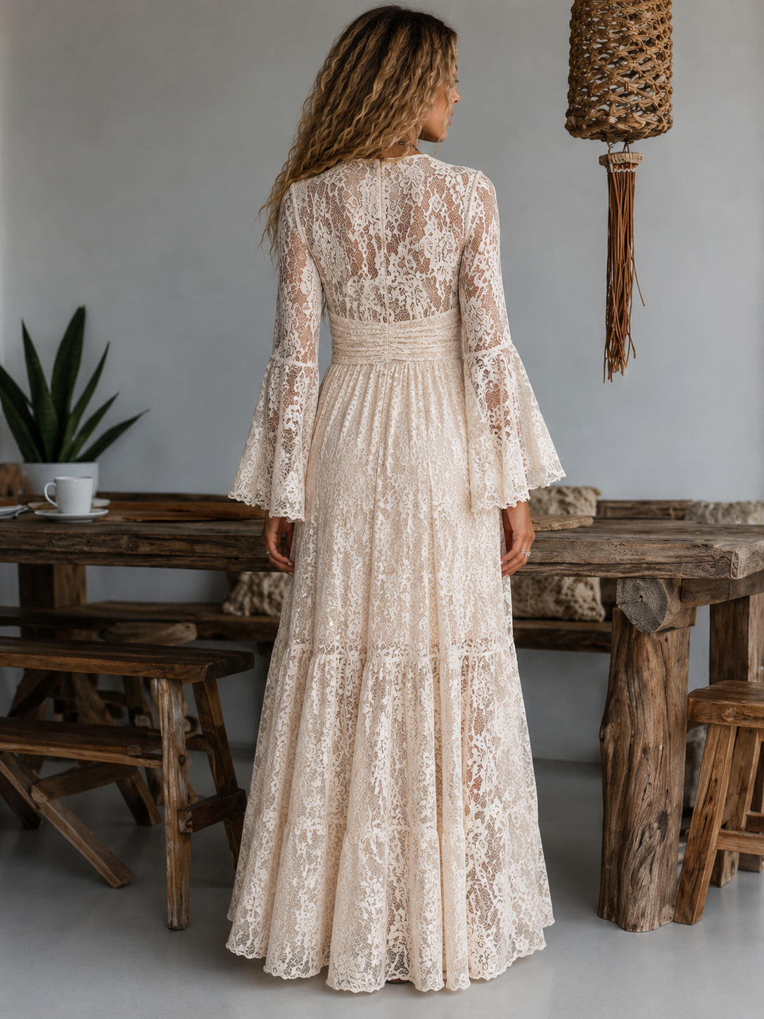 AuraMare Santorini - Copricostume donna Bianco