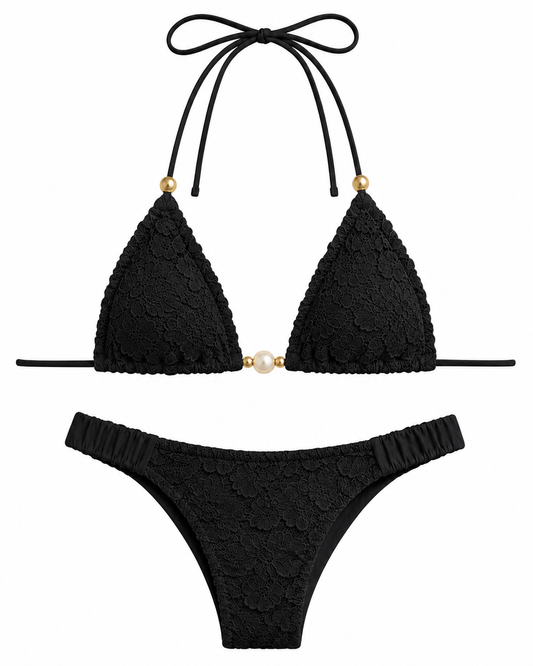 AuraMare Senza Laccetti - Bikini donna Nero