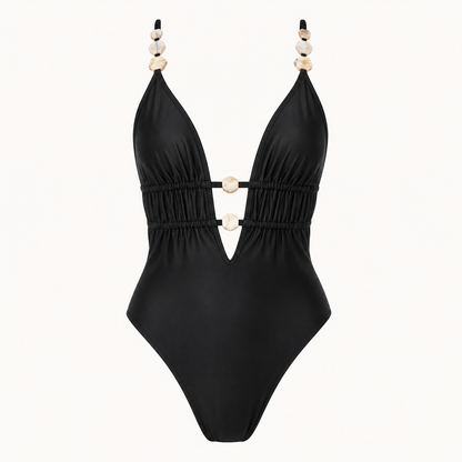 AuraMare Divina - Costume intero donna Nero