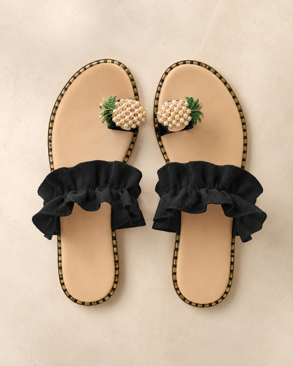 AuraMare Perla - Sandali bassi donna Nero